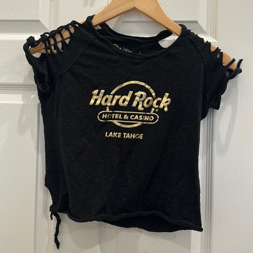Hard Rock Cafe Lake Tahoe Crop top M